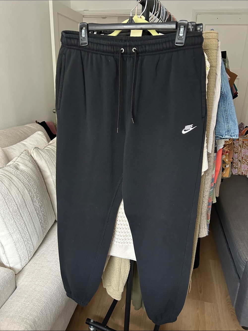 Nike Sweatpant. Size Medium. 30” inseam. Black with pockets